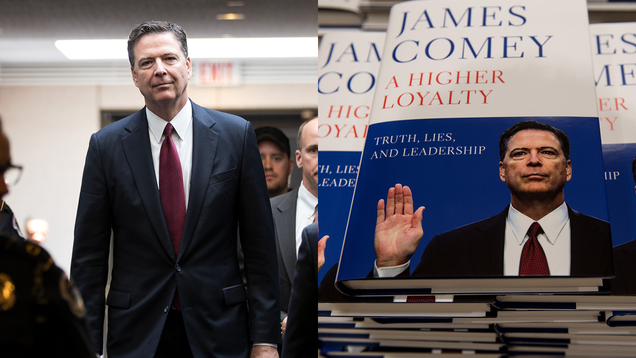 Illustration for article titled Step Right Up And Feast Your Eyes On The Unfathomable Comey, The Man Who Is Both Good And Bad! The Beautiful Monster Who Makes Resistersâ Minds Spin! Betrayer Of Hillary! Enemy Of Trump! Behold This Freak Of Nature!